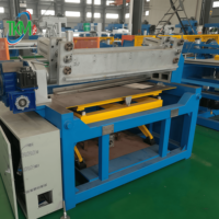 Machine de pliage automatique CNC en forme de L pour échangeur de chaleur pour condenseur