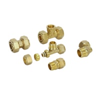 Tous types de raccords pour tuyaux PEX, raccords en cuivre forgé, en laiton et accessoires de plomberie pour tuyaux PEX à usages multiples