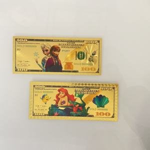 キッズギフトテーマプリンセス金箔紙幣コレクション-7つのアイコニックなロイヤルフィギュアのセット - Product Image 4