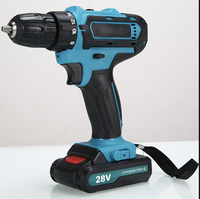 Bois acier 21v Portable électrique sans fil impulsion tournevis sans brosse bricolage 18V Compact sans fil perceuse à percussion Kit de batterie au Lithium