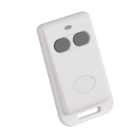 Control Remoto para Puerta de Garaje de 2/4 Botones, Alta Potencia, Largo Alcance, Código Variable HCS301, con Luz Indicadora LED, Plástico y Metal YET2208
