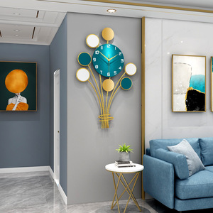 Đồng Hồ Nghệ Thuật Bóng Bay Lãng Mạn MDF Sáng Tạo Đồng Hồ Treo Tường Nhà Hàng Bằng Kim Loại Cá Tính Sáng Tạo <span class=keywords><strong>3d</strong></span> - Product Image 2