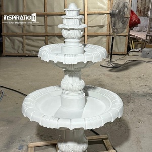 Fontaine en pierre artificielle pour jardin, ornement ange, <span class=keywords><strong>oasis</strong></span> du désert, fontaine en pierre artificielle - Product Image 1