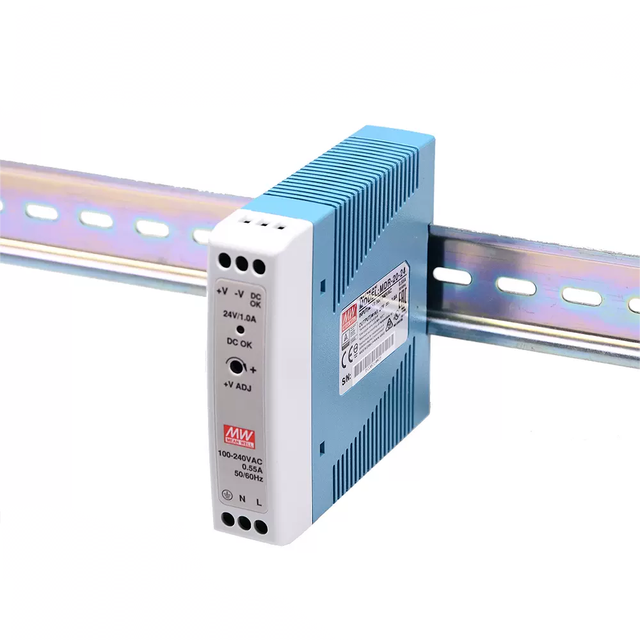 MeanWell MDR-20-24 24V 1A 24W 5V 12V 15V Mean Well Din Rail Switching Power Supply for Automation Industrial