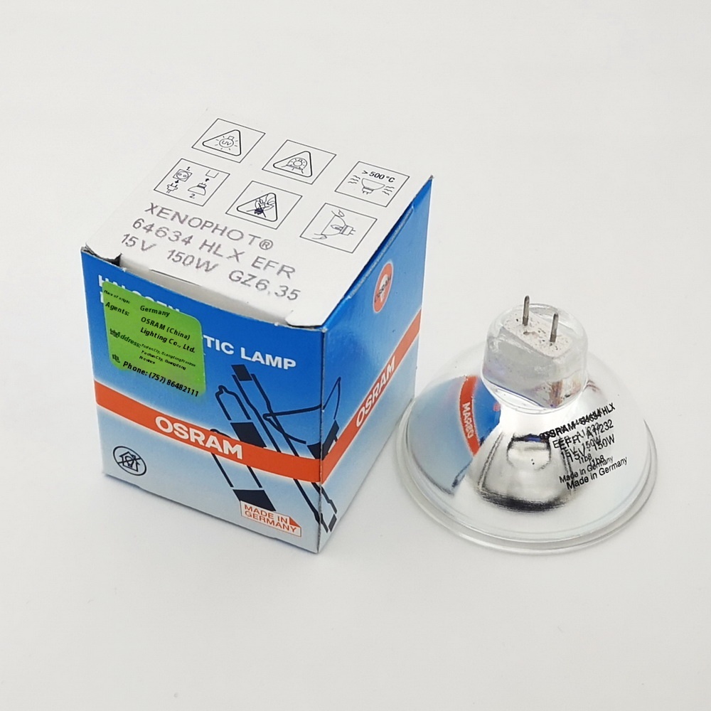 OSRAM 64634 HLX 15 В 150 Вт галогенная лампа-медицинский источник холодного света для замены оборудования для гастроскопа и колоноскопии
