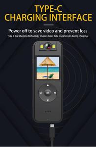 Caméra de sport extérieure 4K Ultra HD Z09 CS09 avec vision nocturne, détecteur de mouvement, caméra corporelle portable à clipser pour vélo - Product Image 5