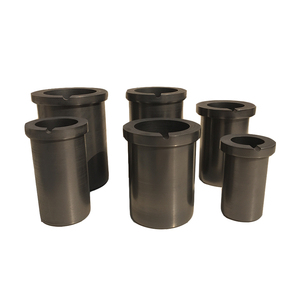 Lò Cảm Ứng Độ Tinh Khiết Cao 2Kg 3Kg <span class=keywords><strong>Graphite</strong></span> <span class=keywords><strong>Crucible</strong></span> Cho Vàng Nóng Chảy Với Nắp - Product Image 2