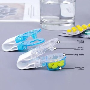 Wholesale Wholesaleeasy Open Food Grade PP Weekly Child-Resistant Portable <b>Travel</b> Pill <b>Container</b> with Custom Logo for Cabinet - Product Image 2