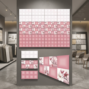 300x600mm 3D Stone Look Carreaux de mur et de sol en céramique de haute qualité 12x24 Designs frais et modernes pour les restaurants et les intérieurs - Product Image 2