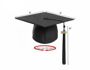 Vestidos de graduación de fábrica University College Matte Custom Soltero Vestido de graduación con gorra - Product Image 4