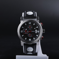 BOMAXE dernière montre à quartz sport décontractée pour hommes OEM vente en gros japon plongée Quartz conception bracelet en cuir Simple mode d'affaires