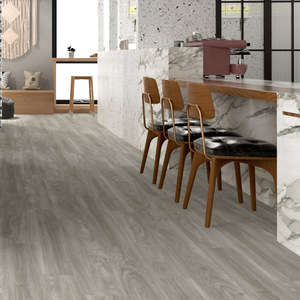 Revêtement <span class=keywords><strong>de</strong></span> sol SPC écologique avec planches <span class=keywords><strong>de</strong></span> vinyle flottantes résistantes aux rayures pour salons et escaliers - Product Image 2