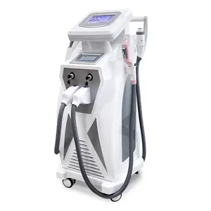 Painless Hot New Model Multi Function Dual Heads Ice Laser Diode Laser Hair Removal Machine Price Stationary No No Hair Removal