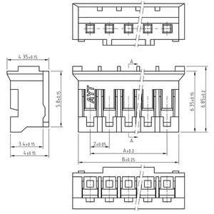 Rangkaian Kabel JST dengan Konektor Pitch Silikon Khusus PH ZH SH VH GH 1.0 1.25 2.0 2.54mm - Product Image 5