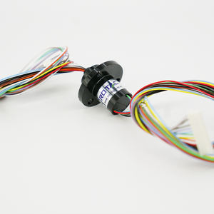 SRS1202 12CZ micro capsule slip ring 12 circuits 2A connecteur rotatif compact avec contacts de brosse stables pour le transfert de signal - Product Image 4