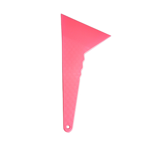 Squeegee triangulaire en plastique jaune pour <span class=keywords><strong>film</strong></span> de protection de voiture, outil pour <span class=keywords><strong>film</strong></span> de fenêtre, motif triangulaire, grand squeegee triangulaire - Product Image 3