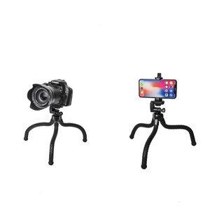 Trépied photo professionnel DF Original compatible avec les téléphones et les appareils photo, design pieuvre portable, vente en gros - Product Image 3