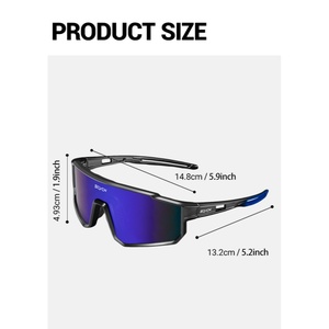 <span class=keywords><strong>Gafas</strong></span> de Ciclismo de Diseño para <span class=keywords><strong>Hombre</strong></span> SCVCN - <span class=keywords><strong>Gafas</strong></span> Deportivas con Protección UV400, <span class=keywords><strong>Gafas</strong></span> de Sol Polarizadas para <span class=keywords><strong>Hombre</strong></span>, <span class=keywords><strong>Gafas</strong></span> de Protección para Correr y Senderismo - Product Image 5