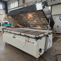 Machine de formage par pressage BYTCNC pour le chauffage et le cintrage du bois, des bords courbés de panneaux MDF, de panneaux de particules et de contreplaqué