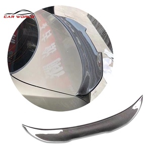 For 3 Series E90 320i 325i 2005-2011 Carbon Fiber Spoiler Fixed Tail Wing Back Trunk Bumper Tow <b>Hook</b> Auto Parts for 4-Door - Product Image 3