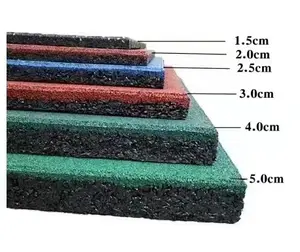 20mm outdoor Playground or kindergarten rubber flooring mats tiles