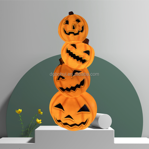 Décorations de fête Prop Lights Lanterne en plastique 36in Halloween Citrouilles éclairées - Product Image 6