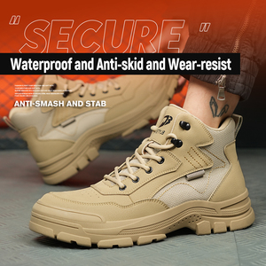 Work Safety Shoes for Men Soft Soled Lightweight Breathable <strong>Steel</strong> <strong>Toe</strong> <strong>Boots</strong> <strong>Woman</strong> <strong>Steel</strong> <strong>Toe</strong> <strong>Boots</strong> Anti Smashing Anti Stabbing - Product Image 6