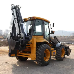 Chinese Made 4x4 Backhoe Loader SITC333D Excavator Backhoe 10ton Wheel Loader For Sale