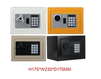 FS-YP-17 Intelligenter Kinder-Metalltresor Elektronisches Digitalschloss Diebstahlsicher Kindergeschenk Mini-Safe für Zuhause