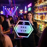 Présentoir de bouteilles LED personnalisé avec message, service VIP pour restaurant, bar, lounge, boîte de nuit