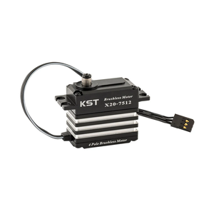 KST X20-7512 มอเตอร์ไร้แปรงถ่านประสิทธิภาพสูง 82Kgf.cm 8.4V สำหรับงานหนัก กำลังสูง 8.4V สำหรับโมเดล RC ขนาดใหญ่ อะไหล่เรือ RC - Product Image 4