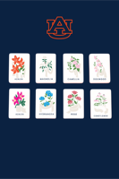 Tuiles de Mahjong Américaines Auburn University Mahjong 160 Tuiles en Acrylique Gravées à un Seul Niveau, Ensemble de Mahjong de Voyage West Wind Blanc