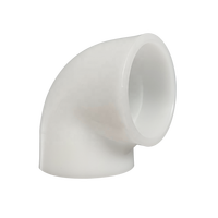 Sambungan Cepat Hot Melt Socket Elbow PP FRPP Sistem Perpipaan Plastik Tahan Lama Fitting Pipa Air Plastik untuk Penggunaan Rumah dan Industri