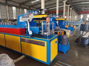 מכונת ייצור תריסים אוטומטית לחלוטין במהירות גבוהה עם בקרת PLC, מכונת עיצוב פרופילי תריסים גליליים - Product Image 6