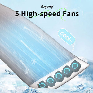 Materasso di raffreddamento a 5 ventole-terapia lavabile cuscinetto per il letto del flusso d'aria dell'ospedale per il sonno dei bambini ha certificato il tappetino ventilato caldo - Product Image 5