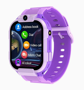 Smartwatch 4G per Bambini con GPS, WiFi, Videochiamata, Fotocamera, Display TFT, IP65, Cinturino in Silicone, <span class=keywords><strong>Sveglia</strong></span> - Product Image 1