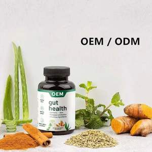 Daidaihua Fabriek Groothandel Oem Ondersteund Spijsverteringssupplement Kurkuma Probiotica Magere Colon Reinigingspillen Voor Volwassenen - Product Image 4