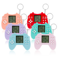 Modèle de poignée portable compact Mini Console de jeu peut être utilisé comme breloque de sac à dos et porte-clés
