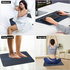 Tapis de yoga 60X90CM pour la mise à la terre et la mise à la terre Coussinets d'énergie conductrice pour la protection des champs électromagnétiques et des solutions de mise à la terre pour une vie saine - Product Image 6