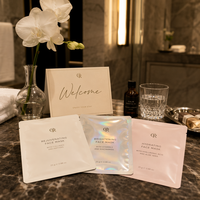 Sachets cosmétiques en gros de haute qualité, sacs roses pour masques en feuille, pochettes laminées en aluminium pour masques faciaux avec logo personnalisé