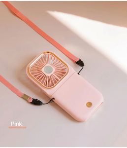 2024 New Arrivals Rechargeable Portable Fans With Phone Holder Mini Usb Small Table Handheld or Neck Fan - Product Image 5