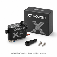 Nouveauté 2026 XQ-POWER XQ-S1009F Micro Servo Numérique 3KG 0.07s Rapide Engrenage en Aluminium Étanche Sans Noyau 9g Mini RC 7.4V