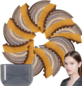 Custom Logo Droge Borstel Zacht Gezicht Massager Nieuwe Lymfatische Contour Ovale Borstel Voor Dagelijks Gebruik Ontworpen Lymfedrainage Plastic - Product Image 2