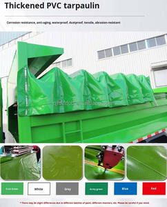 Nouvelle bâche en toile cirée <span class=keywords><strong>rétractable</strong></span> automatique Qianjinhongfan de haute qualité, anti-poussière, imperméable, anti-UV, pour camion benne - Product Image 6
