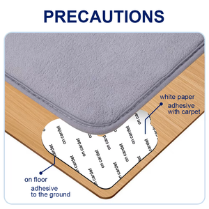 Hình Trái Tim Thảm Chống-Trượt Pad Có Thể Giặt & Tái Sử Dụng PU Dính Ủng Hộ Sàn Gripper Cho Nhà Phòng Ngủ - Product Image 4