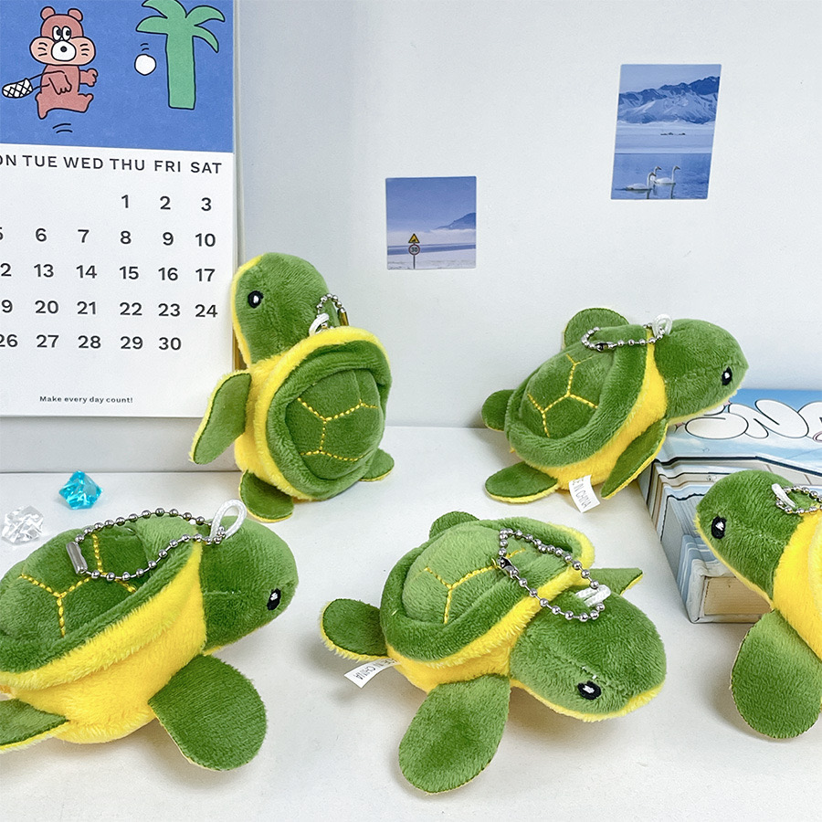 24 Pcs Small Turtle Stuffed Toy 3.2 Inch Mini Sea Turtle Animal Plush Toys Turtle Adorable Cute - View #8