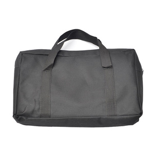 Réchaud triangulaire en acier inoxydable 19x19x30cm, barbecue pliable portable pour le camping, la pêche et le chauffage - Product Image 2