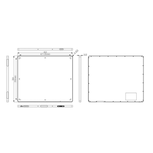 Détecteur de <span class=keywords><strong>radiographie</strong></span> numérique (DR) portable sans fil de 17 pouces avec détecteur à écran plat et pas de pixel de 139 μm pour <span class=keywords><strong>radiographie</strong></span> humaine - Product Image 3