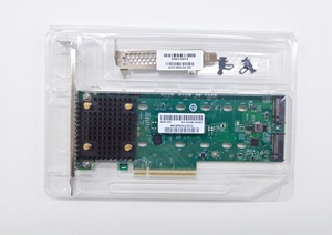 ตัวควบคุมการจัดเก็บข้อมูลเซิร์ฟเวอร์ NAS MegaRAID 9540-2M2 PCIe Gen 4.0 พอร์ต M.2 NVMe คู่ ฮาร์ดแวร์บูตอะแดปเตอร์การ์ด PCIe 4.0 Interface S - Product Image 2