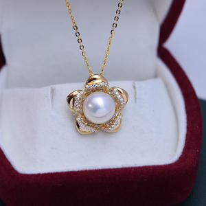 สร้อยคอมุกกลมสีขาว Zhuji Danshui AK3-5 มม. ตัวล็อคเงินแท้ S925 สำหรับสาย Xiaomi แสงสว่างมาก แทบไร้ตำหนิ - Product Image 4